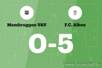 Wedstrijd tussen Membruggen V&V en FC Alken B eindigt in forfaitscore