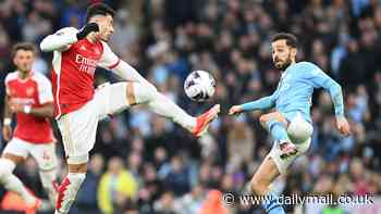 Rio Ferdinand predicts the result of every game in Premier League title tussle...  so who out of Arsenal, Liverpool and Manchester City comes out on top?