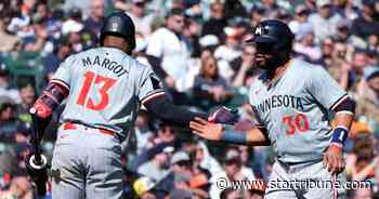 Twins beat Tigers 11-5 in Game 1 of doubleheader with seven runs in 12th inning