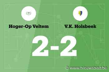 HO Veltem B en VK Holsbeek B delen de punten