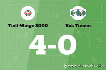 Tielt-Winge 3000 zet ongeslagen reeks voort met 4-0 tegen KVK Tienen B