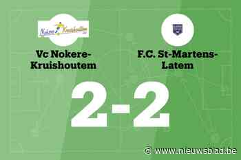 FC Latem sleept gelijkspel uit de brand in de uitwedstrijd tegen VC Nokere-Kruishoutem