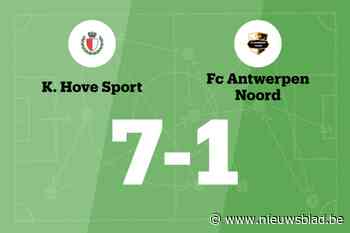 Geen geluk voor Antwerpen Noord B