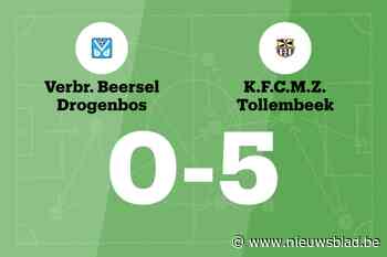 KFCMZ Tollembeek laat Verbroedering Beersel Drogenbos B kansloos in uitwedstrijd