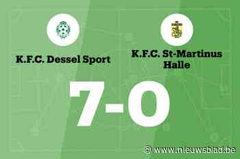 Dessel Sport B wint ook van St. Mart. Halle