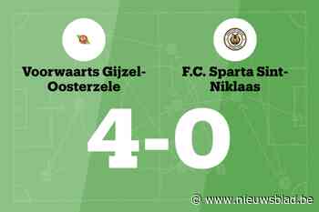 Geen verbetering voor FC Sparta Sint Niklaas na verlies tegen VW Gijzel-Oosterzele B