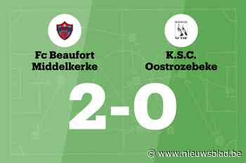 SC Oostrozebeke verliest na 21 ongeslagen wedstrijden van FC Beaufort Middelkerke