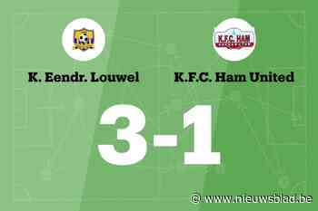 Verslegers leidt Eendracht Louwel naar zege tegen KFC Ham United