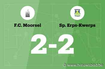 Winnende reeks van SP Erps-Kwerps eindigt na wedstrijd tegen FC Moorsel B