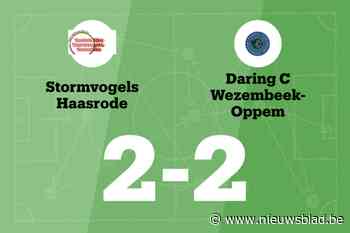 DC Wezembeek-Oppem speelt gelijk in uitwedstrijd tegen KST Haasrode B