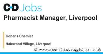 Cohens Chemist: Pharmacist Manager, Liverpool