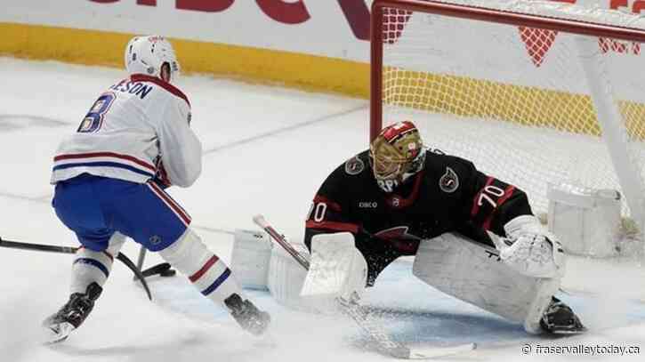 Senators outlast Canadiens 5-4 in shootout