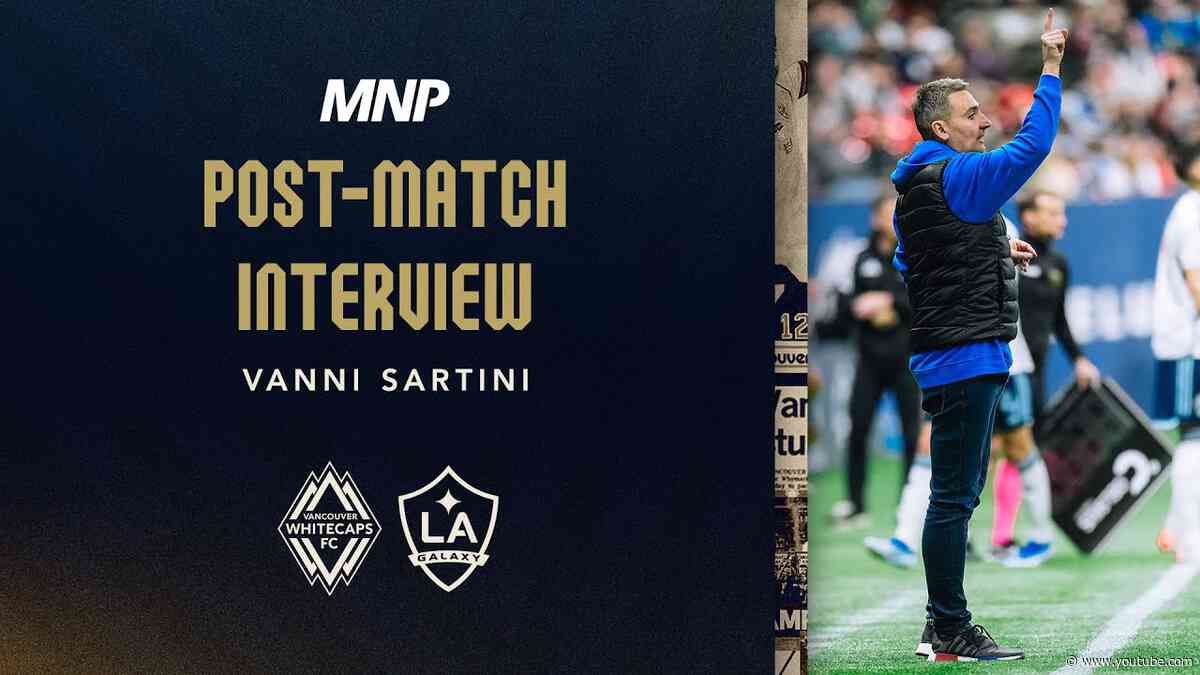 Post-Match Media Availability: Vanni Sartini | April 13, 2024, Presented by MNP