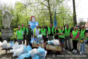 Grote lenteschoonmaak levert zakken vol met zwerfvuil op: “Vrijwilligers maken onze gemeente pak leefbaarder”
