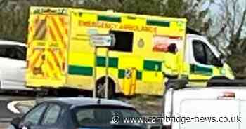 Motorcyclist injured in crash on busy Cambridgeshire A-road