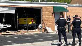 Police investigate after driver goes through a downtown St. Charles church