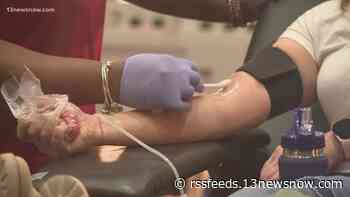 Emergency blood shortage prompts Newport News blood drive