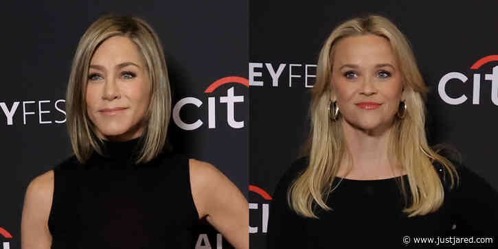 Reese Witherspoon & Jennifer Aniston Join Forces to Promote 'The Morning Show' at PaleyFest!