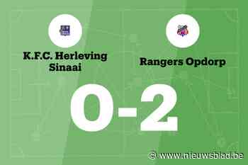 Rangers Opdorp boekt zege op FCH Sinaai na goede eerste helft