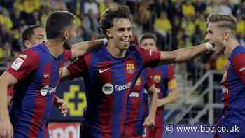 Joao Felix scores overhead kick as Barca beat Cadiz