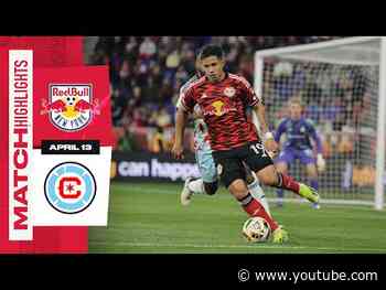 New York Red Bulls Play Chicago Fire to a Draw | MLS Highlights