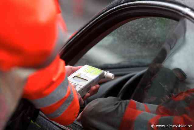 Zeven bestuurders blazen positief bij alcoholcontroles in Hasselt en Zonhoven