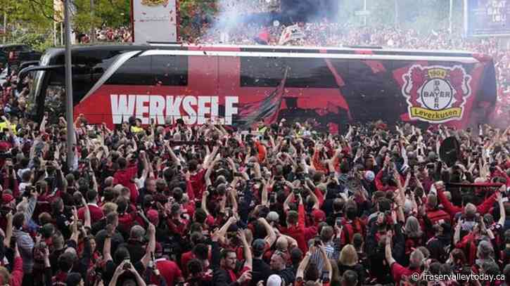 Bayer Leverkusen wins first Bundesliga title, ending Bayern Munich’s 11-year reign