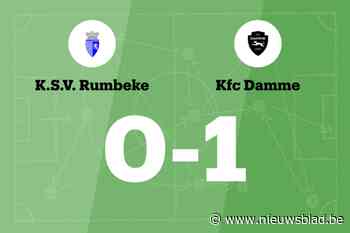 Compernolle is goud waard voor FC Damme tegen SV Rumbeke