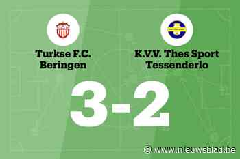 Turkse FC zet ongeslagen reeks voort tegen Thes Sport Tessenderlo B