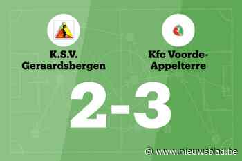 KFC Voorde-Appelterre B wint uit van KSV Geraardsbergen B, mede dankzij twee treffers Brootcoorens