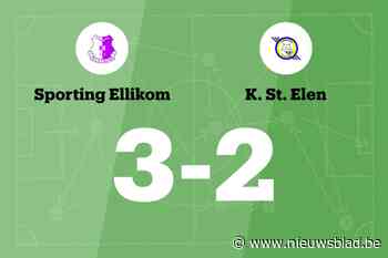Sporting Ellikom wint sensationeel duel met K.St. Elen B