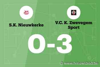 Zwevegem Sport wint bij SK Nieuwkerke