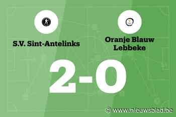 SV Sint-Antelinks verslaat OB Lebbeke en blijft winnen