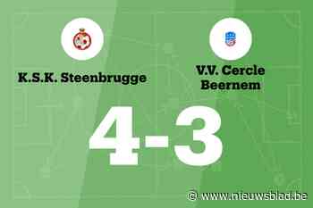 Ook SK Steenbrugge houdt VVC Beernem B van overwinning af