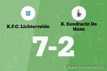 FC Lichtervelde wint in doelpuntenfestijn van Eendracht De Haan