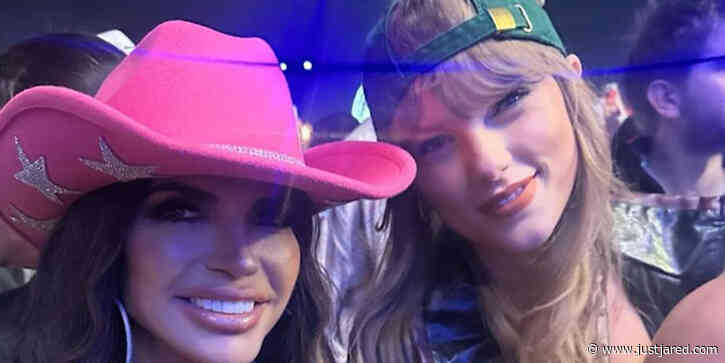 Taylor Swift Poses for Photo With 'RHONJ' Star Teresa Giudice at Coachella 2024