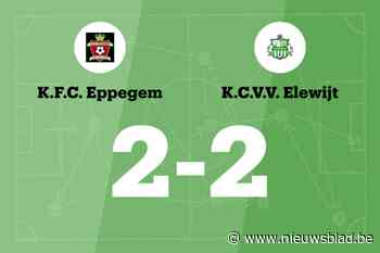 KFC Eppegem speelt gelijk in thuiswedstrijd tegen KCVV Elewijt