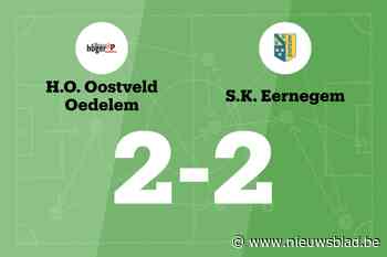 Winnende reeks van HO Oedelem eindigt na wedstrijd tegen SK Eernegem