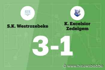 Lastige wedstrijd eindigt in zege voor SK Westrozebeke tegen Excelsior Zedelgem