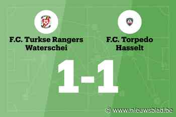 Turkse Rangers deelt thuis de punten met Torpedo Hasselt