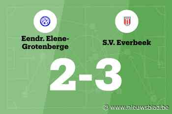 SV Everbeek wint met doelpunt verschil tegen Eendracht Elene-Grotenberge B
