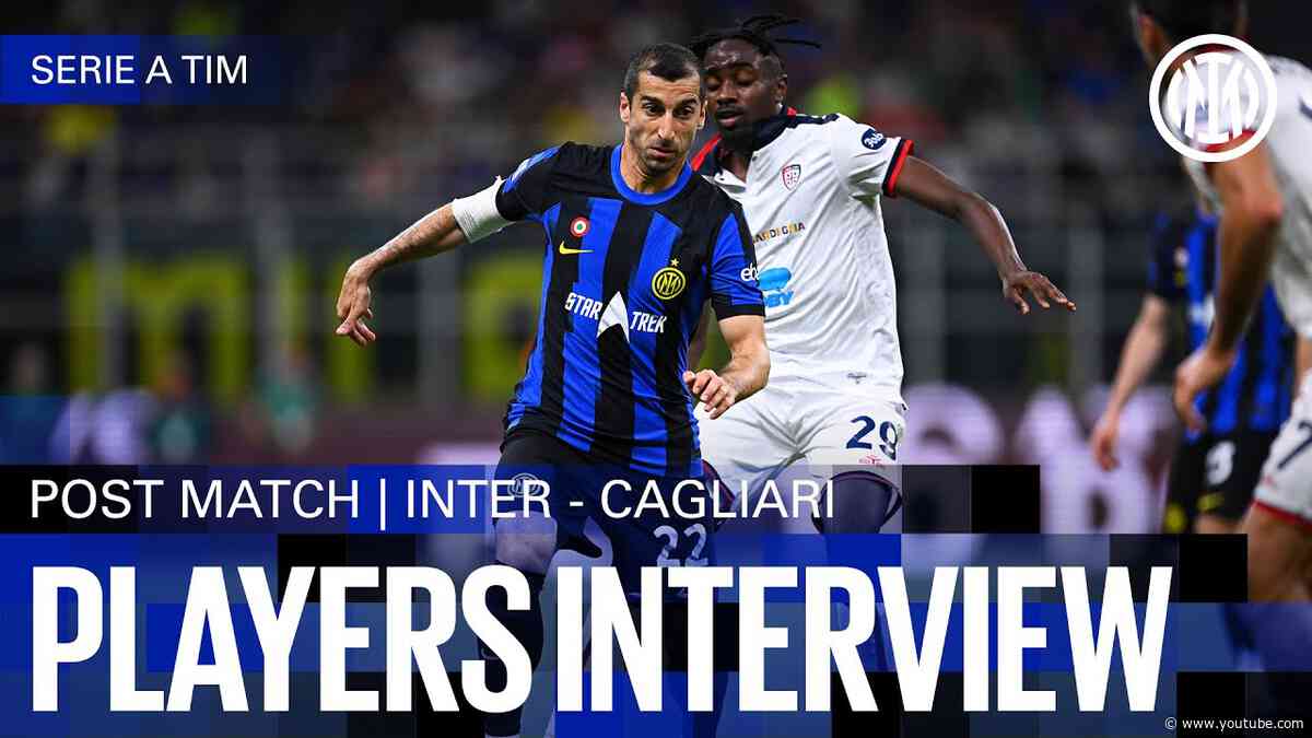 MKHITARYAN | INTER 2-2 CAGLIARI | PLAYERS INTERVIEW 🎙️⚫🔵