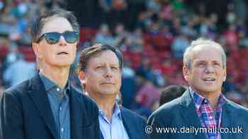 Red Sox co-owners John Henry and Tom Werner 'were conspicuously absent from long-time team executive Larry Lucchino's funeral' in Boston despite attending a baseball game and a Liverpool match this week