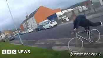 Police search for 'quick thinking' passer-by