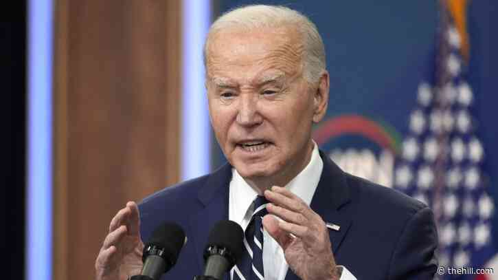 Biden calls Congressional leaders, urges them to pass aid to allies