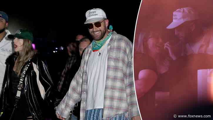 Taylor Swift and Travis Kelce’s Coachella date night sees them getting cozy backstage