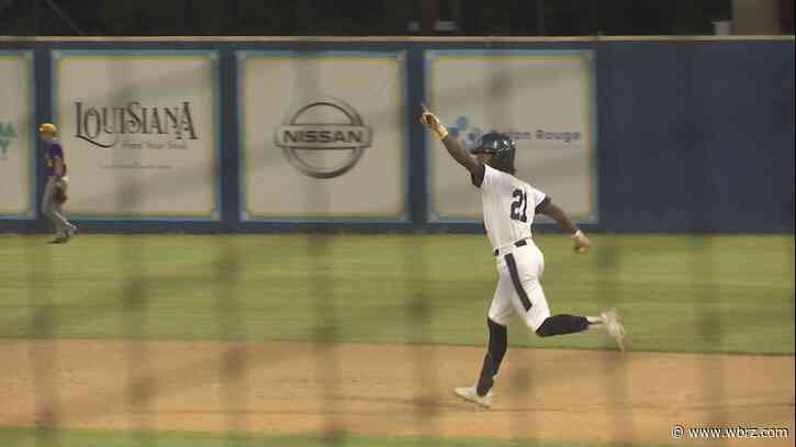 Southern baseball sweeps Grambling, improves to 10-3 in SWAC play
