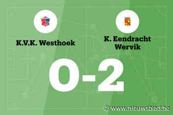 Eendracht Wervik maakt tegen KVK Westhoek einde aan slechte reeks
