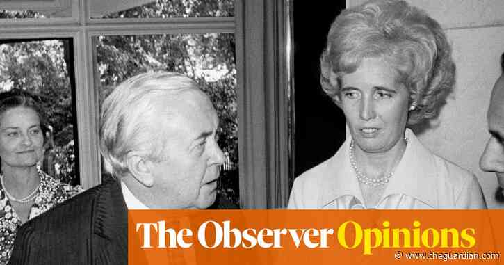 Secret’s out, Harold Wilson had another affair. There’s nothing sweet about that, boys | Catherine Bennett