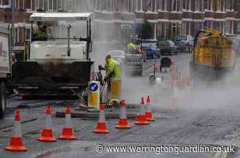 The Warrington roads being resurfaced through reallocated HS2 funding
